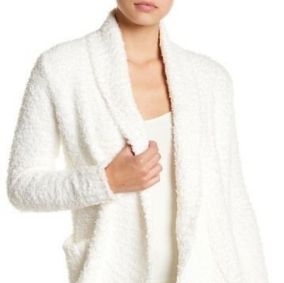 Nordstrom Intimate White Caridgan - Picture 1 of 6
